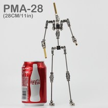애니메이션 피규어 스톱 촬영 스탠드 홀더 스탑모션, 손 없이 높이 28 cm