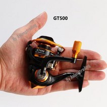 스피닝릴 원투릴 낚시릴 바다낚시 미니 낚시 릴 500 시리즈 풀 메탈 스풀 스피닝, GT500