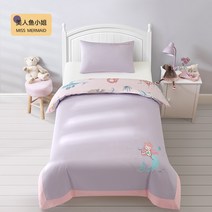 유아 낮잠 아기 알러지 이불 3종 세트 순면 이불세트 입원 이 침구 6종 주 제작, 01 인어MI