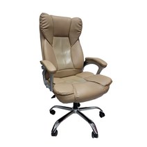 01 대우유통 중역의자 사무용의자 컴퓨터의자커버, 등커버, 인조가죽아이보리