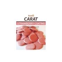 퓨라토스 커버럭스 코인 코팅 딸기향 초콜릿 소분 1kg 컴파운드 코팅 초콜릿 발렌타인데이 + 아이스박스 포함, 1개