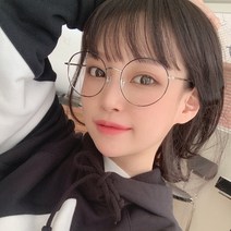 옵티코 눈보호 전자파차단 블루라이트 무도수 청광 안경 소다몬 동그리