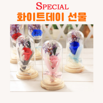 화이트데이 선물 커플 연인 분위기 LED 꽃 무드등 인테리어 조명, 3. 블루