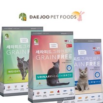 세라피드 대주산업 2kg 3종 기능성 고양이사료, 요로건강 2kg 1개