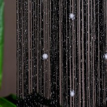 주렴 현관문 비즈발 칸막이 진주와 술 문 커튼 침실 욕실 주방 DIY 페르시 스트링 거실 프린지
