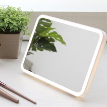 성형외과 LED라이트 메이크업 탁상거울 펜시점 금은방 옷가게 미용실, 화이트