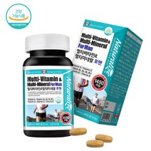 남성 종합비타민 멀티 비타민 미네랄 포맨 종합영양제 1450mg, 90정