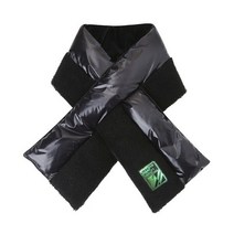 현대백화점 마스터바니에디션 431B4AC643 공용 부클 구스 머플러 800284, FREE, 블랙