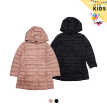 [NIXKIDS]여아)구스다운 경량 후드롱점퍼(FKNWCUE902P