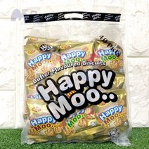 WK 해피무 버터향 비스킷 480g 답례 쿠키 개별포장 선물용 과자 대용량 간식 추천