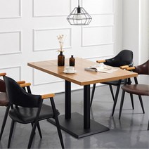 스틸다리 심플 매장 4인 상담테이블 탁자 업무용 미팅 회의실책상 연수, 샌드그레이