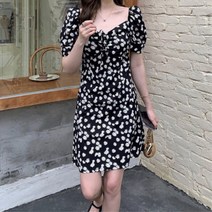 귀여운 제주도 여행 휴양지 원피스 반팔원피스 40대