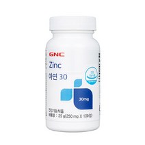 GNC [GNC][AK백화점] 아연30(100정), 선택완료, 단품없음