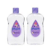 존슨즈 베드타임 베이비 오일, 300ml, 2개
