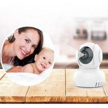 [KC인증 화재 모션 감지 음성지원 2in1] 가정용CCTV 보안 방범용 홈캠 홈CCTV 베이비캠 펫카메라 우리집 지키미 간편 설치 IP카메라 홈카메라 감시카메라 현관문CCTV, 아이즈캠(단품)