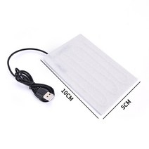 전기방석 온열방석 휴대용 USB 쇼파 사무실 낚시 캠핑 야구장 발열시트 난방 필름 USB 따뜻한 접착제 패드, [02] 1pcs
