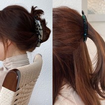 헤어집게핀 올림머리 스몰 빅 프랑스핀 바나나핀