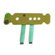 계기판 Hiper Minter 전면 패널 2 개의 플랫 케이블 인터페이스가있는 멤브레인 회로 GPS RTK GNSS 측량