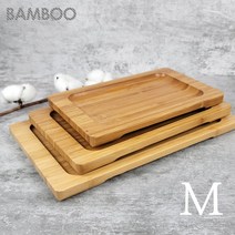 대나무 플레이팅 고기 도마 M 29x17 (플레이팅 고기도마 우드트레이 회접시 스시 초밥 일식집 나무도마), 중형