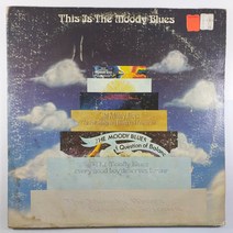 (중고LP 물세척)(MADE IN ENGLAND 2LP) THIS IS THE MOODY BLUES/ 자켓 닳음 파손은 수선함/ 음반 상태 사용감 많음 VG