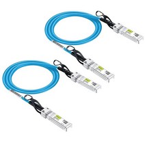 [블루] 컬러 10G SFP+ DAC 케이블 - 시스코 SFP-H10GB-CU3M 디링크 슈퍼마이크로 넷기어 미크로틱 ZTE 장치 포티넷용 트위낵스 SFP 3m(10피트), 2_0.5m, 0.5m