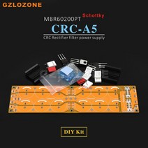 CRC-A5 HIFI 퓨어 클래스 A 증폭기 숏 키 정류기 필터 전원 공급 장치 DIY 키트/반 완료 보드 PASS A3/A5, 01 DIY Kit