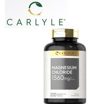 칼라일 염화마그네슘 1560mg 비건 200베지테블렛 66서빙