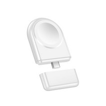 아이폰도킹스피커 도킹 블루투스 충전 스피커 USB C 휴대용 무선 충전 도킹 스테이션 삼성 갤럭시 워치 5, 01 WHITE
