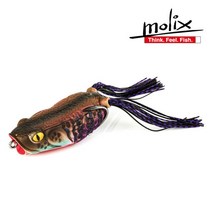 몰릭스 팝 프로그 래틀인 Molix Pop Frog Rattlin 포퍼, 525-포이즌 다트프로그, 18g
