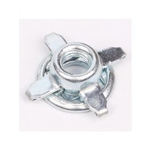 스테인리스 스틸 꽃잎 너트 앙카 고정 스텐볼트 번호판 팽창나사 카본 벽 타일 자동차 금속, 8*30 단관 아연도금(50마리)
