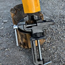 mh_드릴바이스 작업 회전형 테이블 철공 목공 작업대 고정형 바이스 탁상용, 이동식바이스 80M