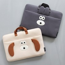 로마네 브런치브라더 버니 퍼피 15인치 노트북 랩탑 파우치 가방 LF