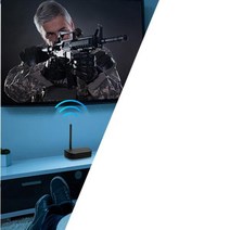 AT3298BT 롱랜지 오디오 블루투스 트랜스미터, 블랙