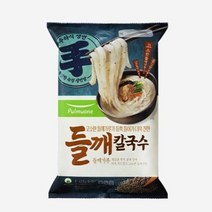 풀무원 들깨칼국수 412g (2인분) 얼큰한국물 쫄깃함 진한국물 존맛탱 한끼대용, 10개