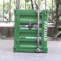 철제 컨테이너 수납장 빈티지 인테리어 캐비닛 철제수납장, D