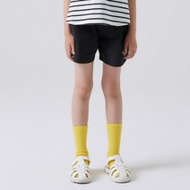 셀덴 SH02 시원소재 하트 4부 블랙 팬츠 EDTA22351