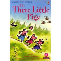 Usborne First Reading Level 3-8 : The Three Little Pigs (Book & CD)