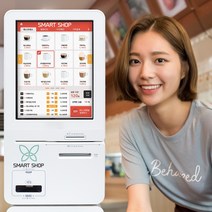 미니키오스크 KIOSK 무인키오스크 키오스크포스기 탁상형 카페 식당 매장 결제기 15인치, 블랙, 직접설치(택배배송)