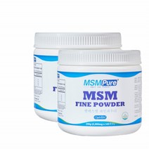 카라헬스 MSM 파인파우더 먹는 식용 유황가루 옵티엠에스엠 연골영양제 뼈건강 엠에스엠 250g 2병