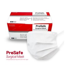 프리세이프 수술용 덴탈 마스크 화이트 50매입 / 의약외품 식약처허가