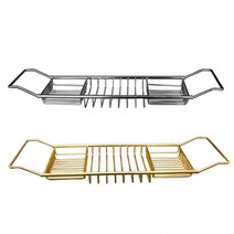 스테인리스 욕조 트레이 반신욕 거치대 테이블 받침대 개인사우나 반신욕조 욕조시공 이동식, 트레이없음, 골드