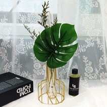 골드 몬스테라 천연 디퓨저 100ml 실내 방향제, 테싯