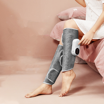 SHOUKEN 다리 종아리 에어 온열 마사지기 무선 공기압 안마기, A타입, 핑크