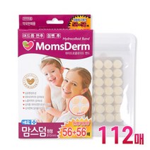 네오메디제약 맘스덤 하이드로콜로이드 밴드 원형 혼합 112매, 10개