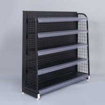 편의점 진열대 철제 선반 곤도라 페트리, 100 X 30 X 100 백공 백 6 층