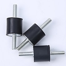 무소음콤프레샤 M6x14 고무 마운트 남성 진동 방지, 12 M6x18 D30xH20