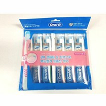 MDF1556 오랄비 고탄력 초미세모 칫솔 3+3 미세모칫솔 부드러운칫솔/미세모칫솔/초미세칫솔/항균칫솔, 1개