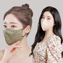 KF94 호프리미엄 마스크 30매 특대형 새부리형 숨쉬기 편한 컬러 마스크 아이보리 라이트그레이 카키 블랙 화이트 그레이 베이지 핑크 (1팩 5매입), [프리미엄] 블랙 15매+핑크 15매