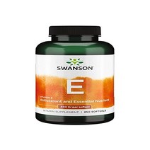 Swanson 스완슨 천연 비타민 Vitamin E 400 IU 250소프트젤