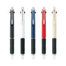 유니 UNI 제트스트림 3색 유성 볼펜 0.5mm (SXE3-400-05), 제트3색 0.5mm (블랙)